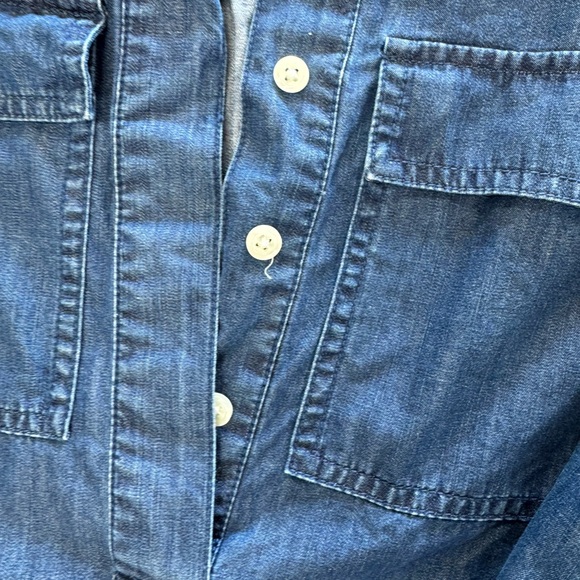 J.Crew Denim knee-length dress/tunic XS - Picture 9 of 10